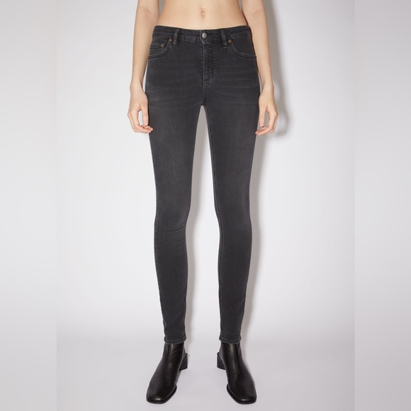Acne Studios skinny fit jeans (grey/black) - Picture 6 of 6